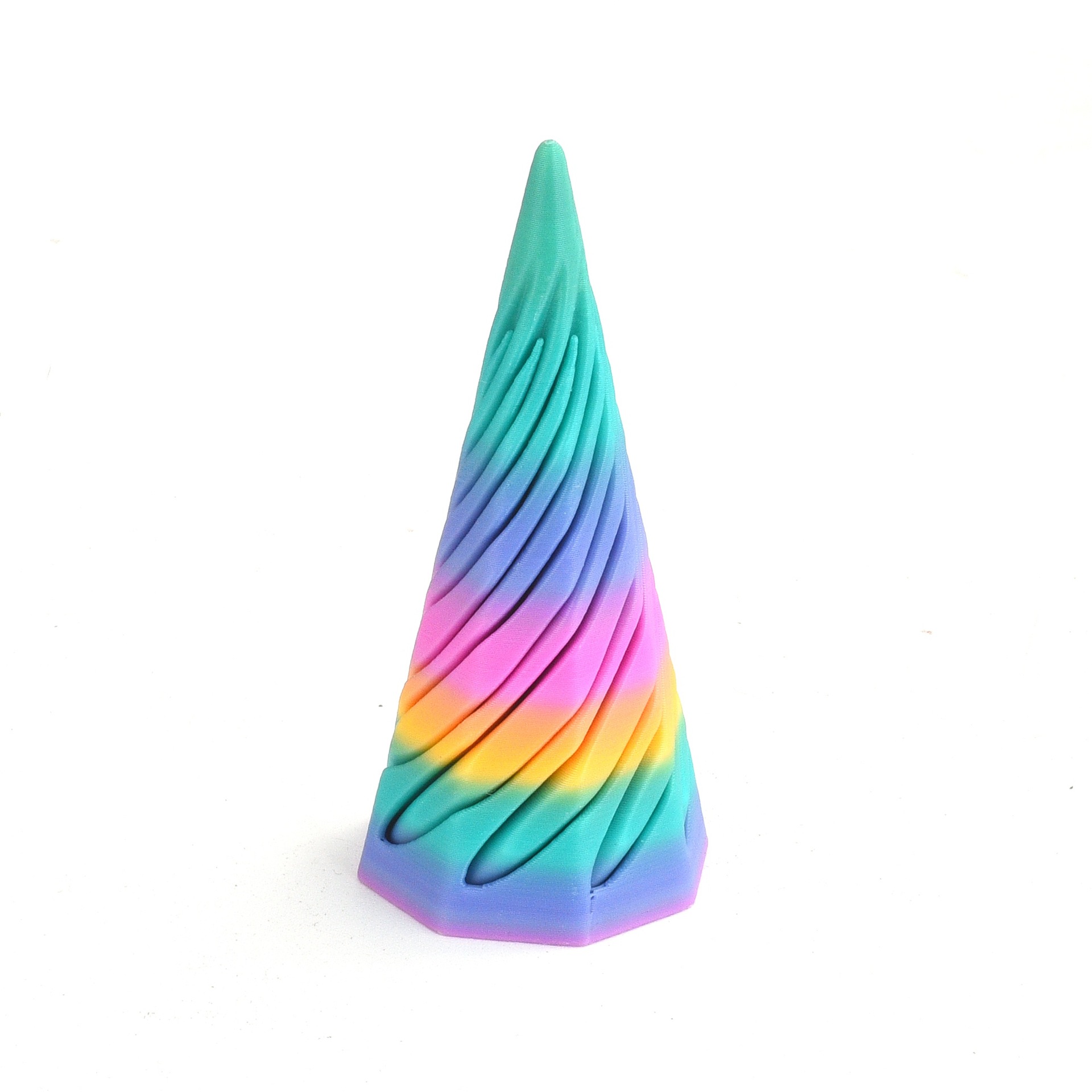 64cm octagonal spiral cone