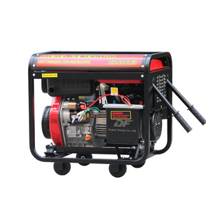 6kva 5kw 400V 3 fazlı anahtar başlangıç dijital kontrol ATS soketi ile taşınabilir dizel jeneratör - Product Image 6