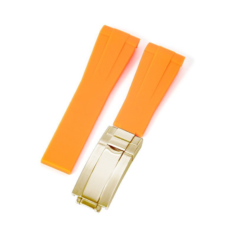 Fibbia in oro arancione