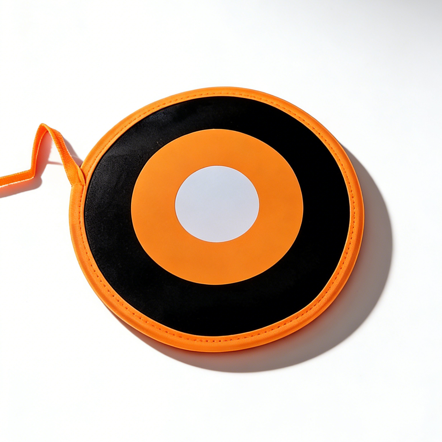 Cible longue en corde orange