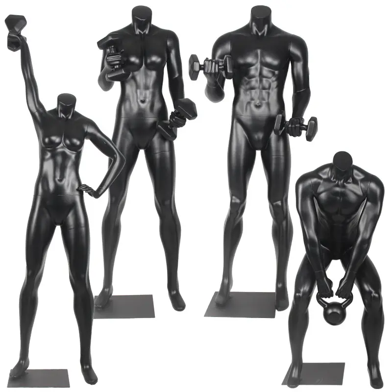 bodybuilding headless standing sportswear muscular man dummy strong muscle fit male model mannequin sale