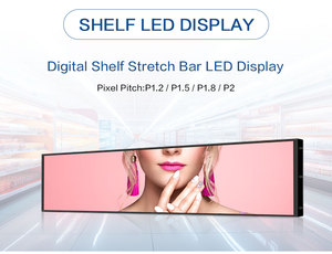 Toosen ชั้นวางป้ายดิจิทัลจอแสดงผล LED, P1.5ป้ายสัญลักษณ์ในร่มหน้าจอโฆษณาวิดีโอสำหรับร้านค้าปลีกซูเปอร์มาร์เก็ต - Product Image 4