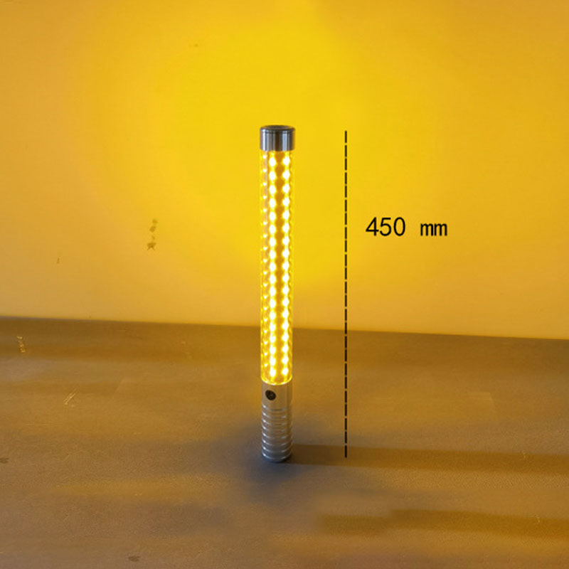 45 cm - Alliage d'aluminium - Jaune doré brillant