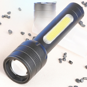 ハイパワー10W UV LEDトーチライト365nm充電式ズーム懐中電灯IP67定評価アルミ合金ボディ - Product Image 1
