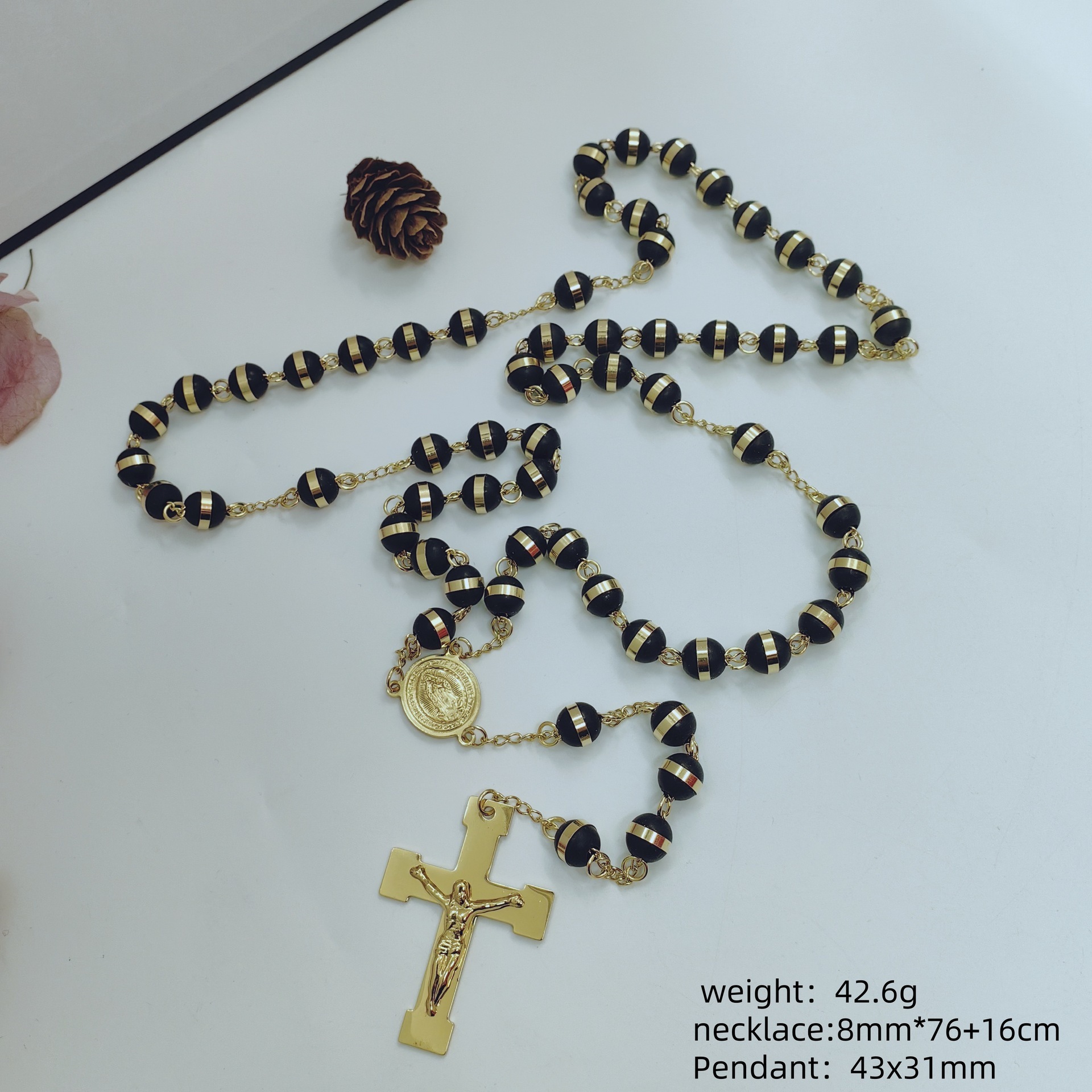 Gold-8mm-black