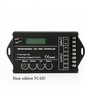 Смарт-таймер 5CH 20A DC 12V-24V TC420 TC420SJ TC421SJ TC421 NL502 программируемый светодиодный контроллер времени для растительного аквариума - Product Image 3