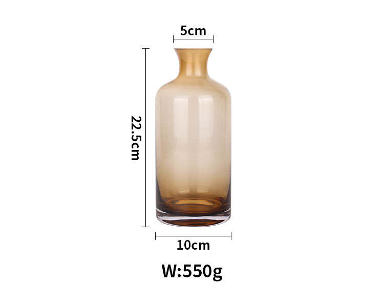 Modern Designed Colour Vase Round Luxury Crystal Vase Decorations Wedding Decoration for Wedding Flower Vase