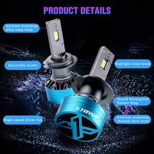 X-7SEVEN H7 LED 140W CANbus H4พลังงานสูงหลอดไฟ Hb4 Hb3 H11 9005วันฝนตกหลอดไฟ LED ไฟตัดหมอก