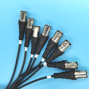 Audio and Video Capture Line Computer <strong>Monitoring</strong> Connection DB15 Male to 8 <strong>BNC</strong> Female Cable - Product Image 6