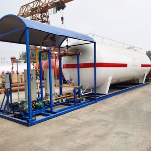 Skid di Gas GPL Stazione di Riempimento Pianta 50M3 GPL Stazione Mobile - Product Image 2