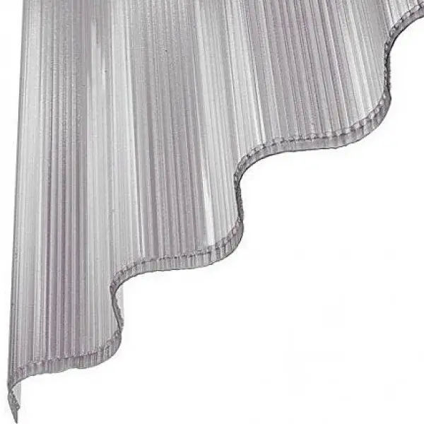 नालीदार multiwall पारदर्शी polycarbonate चादरें