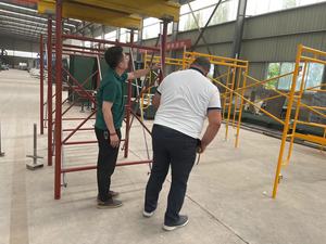 Andamio de Marco 6 H para soporte de encofrado Andamio de construcción estándar de Australia