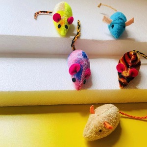 Sıcak yaratıcı simülasyon Anti Bite peluş fare Catnip Pet Chewy kedi oyuncaklar - Product Image 3