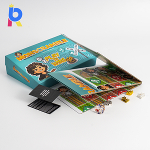 カスタマイズされたボックスでカスタム印刷されたボードカードゲームの楽しさと人気の遊び - Product Image 1