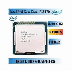 Procesador de CPU de cuatro núcleos usado original In-tel Core 4570/2400/3,2 GHz 6M 77W para ordenador - Product Image 3
