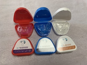 Chất Lượng Cao Biểu Tượng Tùy Chỉnh Hộp Đóng Gói Nha Khoa Dentsappareils Thắt Chặt Răng Aligner Chỉnh 3 Giai Đoạn Răng Niềng Răng - Product Image 6