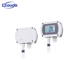 Nubes LCD Pantalla digital Temperatura Humedad Sensor Monitor Temperatura y humedad - Product Image 2