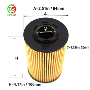 适用于KIAS现代圣达菲创世纪5.0 4.0 3.8 3.3l V6 V8汽车空气的原始设备制造商26320-3C250机油过滤器 - Product Image 5