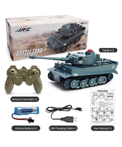 Оригинальный боевой танк HOSHI JJRC Q85, модель радиоуправляемого танка 2,4 ГГц, дистанционное управление, программируемый гусеничный танк, звуковые эффекты, Военный танк 1/30 - Product Image 6