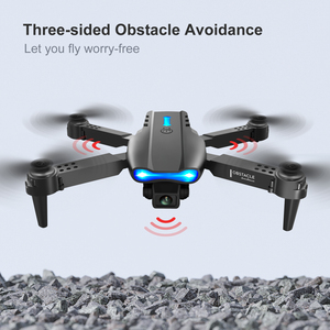 โดรนขนาดเล็กพับได้สำหรับ E99โดรน FPV HD K3โดรนสี่ใบพัดเฮลิคอปเตอร์ของเล่นสำหรับผู้เริ่มต้นด้วยรีโมทคอนโทรลการเชื่อมต่อ WIFI - Product Image 4