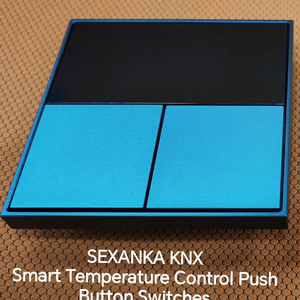 SEXANKA <span class=keywords><strong>KNX</strong></span> akıllı otomasyon sistemi akıllı Tremperature kontrol Push Button duvar anahtarları - Product Image 5