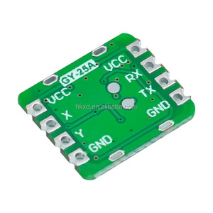 Módulo de Sensor de detección de inclinación de puerto Serial analógico de alta precisión, ángulo de inclinación Biaxial de GY-25A en lugar de SCA60C