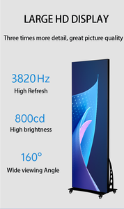 LED视频屏幕P2 P2.5透明室内室外LED显示屏Led海报屏幕数字标牌和显示器 - Product Image 4