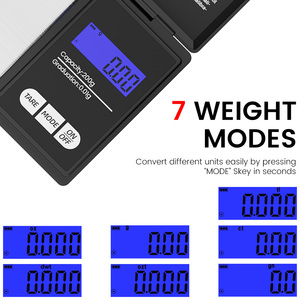 Changxie Biểu Tượng Tùy Chỉnh Xách Tay 200G 500G <span class=keywords><strong>0</strong></span>.<span class=keywords><strong>01G</strong></span> Kỹ Thuật Số Túi Quy Mô Chất Lượng Cao Kỹ Thuật Số Túi Kim Cương Đồ Trang Sức Trọng Lượng Quy Mô - Product Image 5