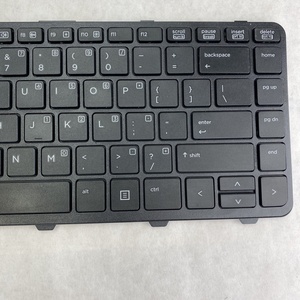 Laptop <strong>Keyboard</strong> for <strong>HP</strong> 738687-001 for PROBOOK 640 G1 645 G1 US BLACK FRAME Non-backlit US English Version <strong>Keyboard</strong>