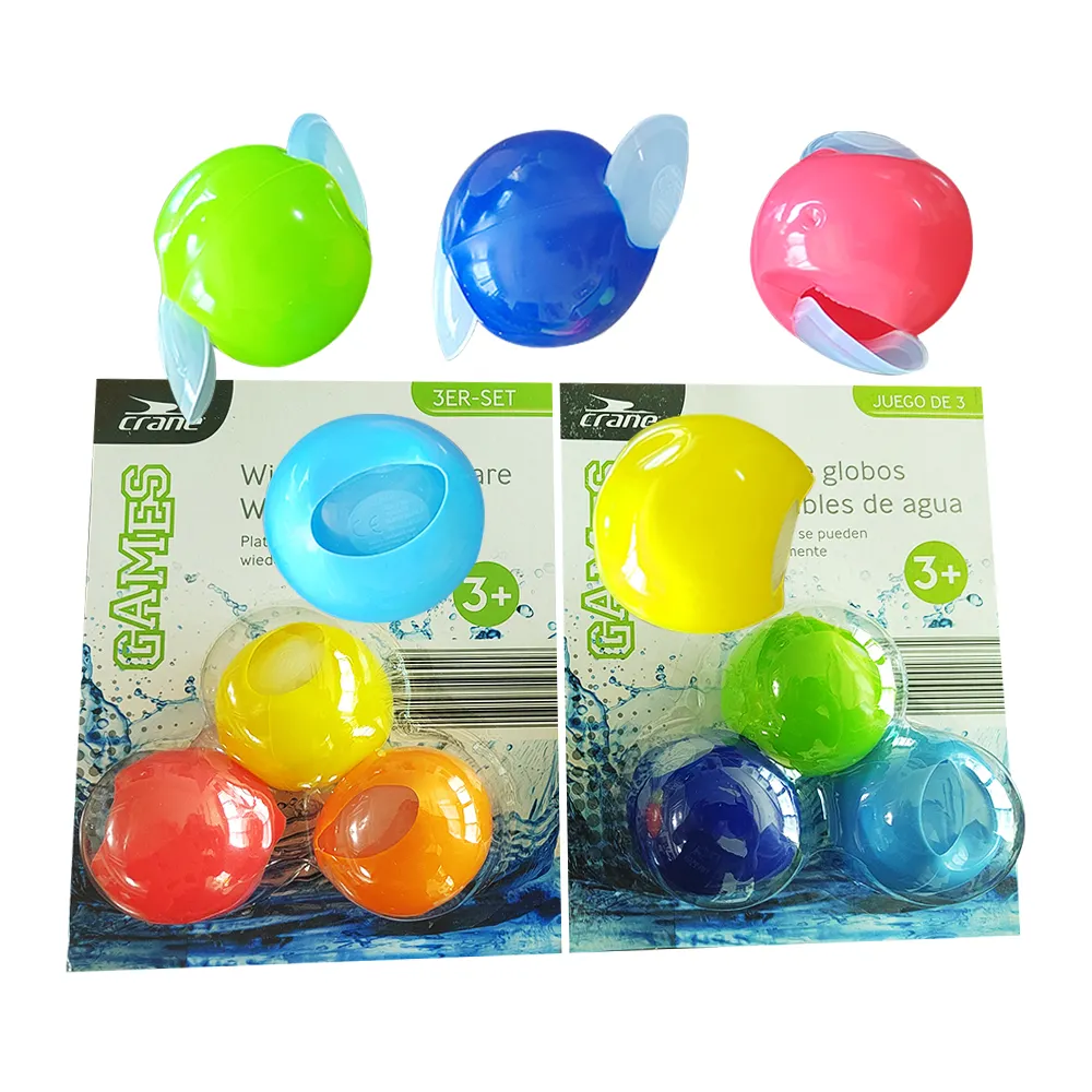 Palloncini d'acqua riutilizzabili palla d'acqua in Silicone bomba autosigillante rapida bambini adulti giochi d'acqua all'aperto