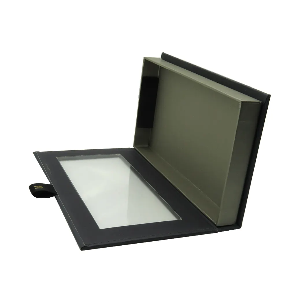 Boîte en papier de luxe de qualité supérieure pour accessoires de protection d'écran de téléphone portable