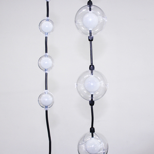 <strong>DMX</strong> 512 50MM 3D Ball <strong>LED</strong> RGB Party Light Christmas <strong>String</strong> Lights for Night Club Restaurant Stage Gymnasium - Product Image 4
