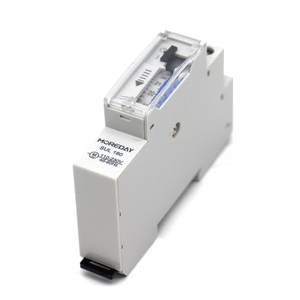 Mechanischer Timer-Schalter 24 Stunden 220-240 VAC 16 A mechanisch programmierbar DIN Schiene täglich 96 Programme Zeitschalter SUL180