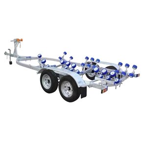 用于海上牵引或救援的流行钢双拖车桥船拖车出售 - Product Image 1