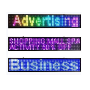 Pantalla de desplazamiento LED programable Tablero de visualización de mensajes de control Wifi para centros comerciales Señal de mensaje de publicidad LED - Product Image 6