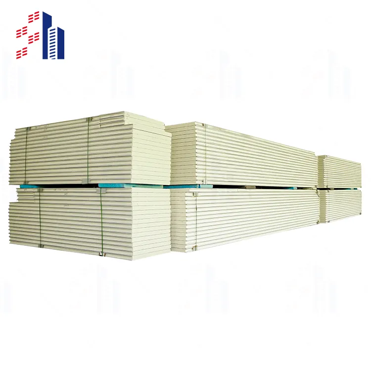 SH Factory sales of polyurethane sandwich panels include wall panels and roof panels for building exterior walls