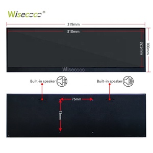Monitor Lcd de 12,6 pulgadas 1920x515 60Hz Fhd, barra elástica táctil USB, pantalla portátil para juegos de Pc, Raspberry aida64 - Product Image 5