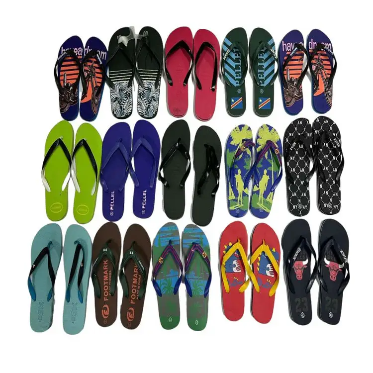 0.44 Dollar รุ่น GLL027ขนาด40-45รองเท้าแตะผู้ชาย,รองเท้าแตะ Flip-Flops ใส่สบายมีหลายสี