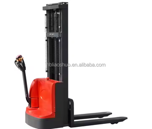 Dispositivo di carico e scarico del terminale anteriore elettrico Stacker carrello elevatore Semi-elettrico Stacker Pallet elettrico Stacker - Product Image 1