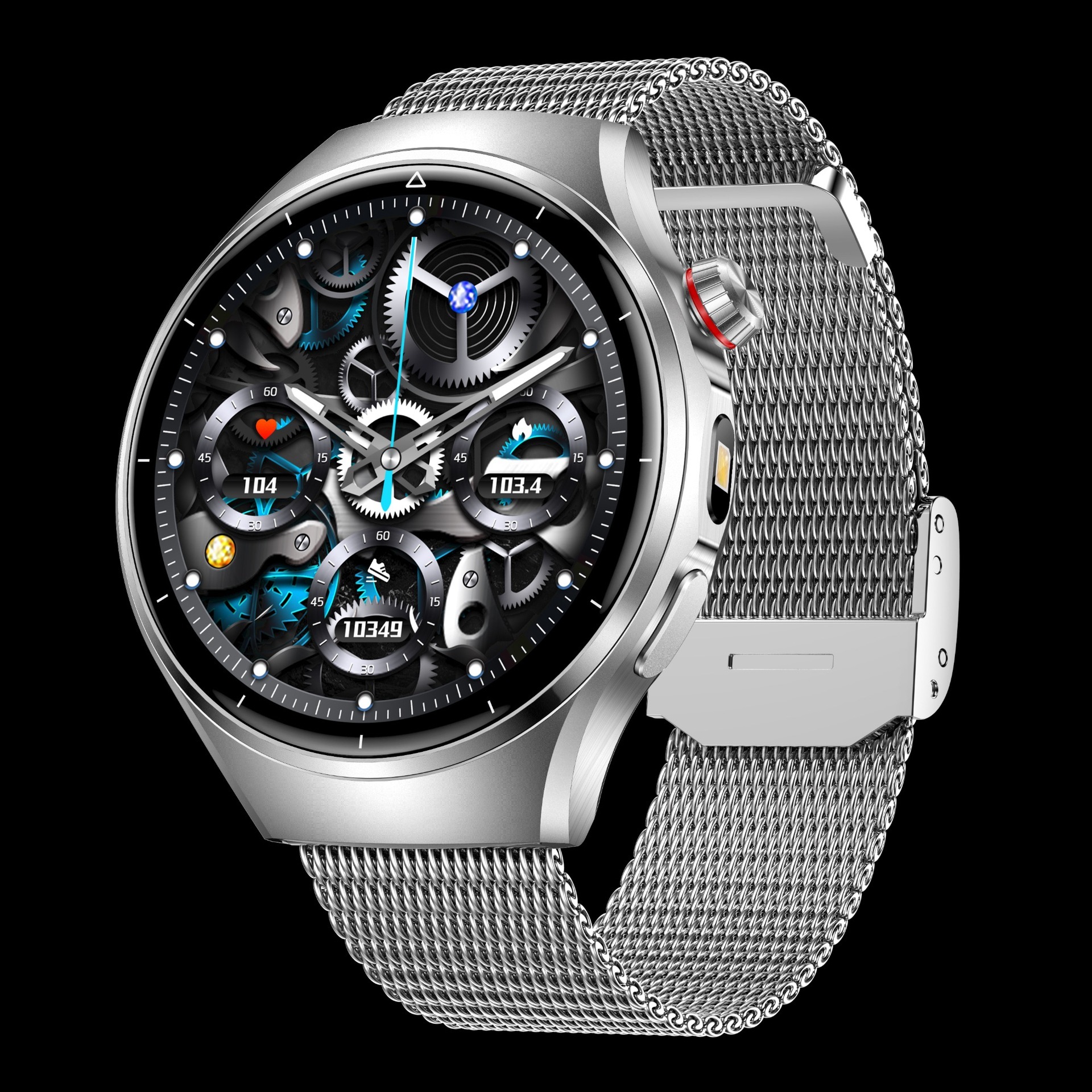 silver milan steel