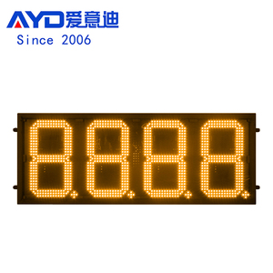 Nuova tecnologia RF telecomando ambra LED digitale prezzo del Gas segno 7 segmenti moduli Display a LED - Product Image 2