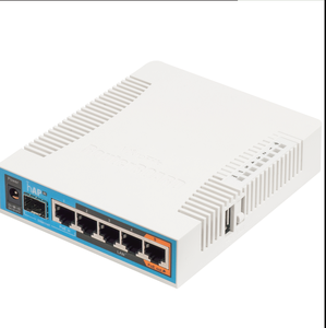 Mikrotik RB962UiGS-5HacT2HnT Access Point SOHO Dual Band 2.4GHz <strong>5GHz</strong> Router - Product Image 1