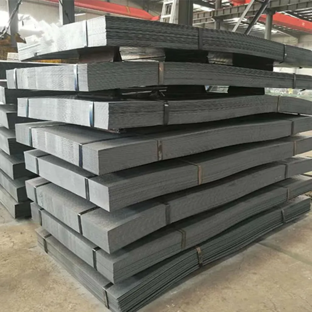 ASTM A283 piastra in acciaio al carbonio dolce grado C/lamiera in acciaio zincato spessore 6mm