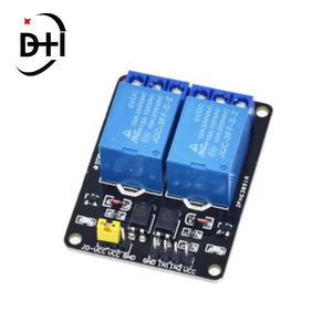 5V 2-Kanal-Relaismodul-Abschirmung für Arduino ARM PIC AVR DSP Elektronisches 5V 10A 2-Kanal-Relaismodul