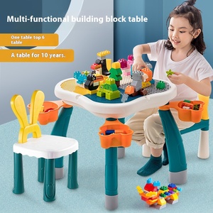 3-6 yaşındaki bebekler için çok fonksiyonlu montaj bulmaca oyuncak yapı taşı tablosu - Product Image 4