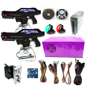 全套DIY外星人灭绝街机射击模拟器经典投币游艺机带枪配件 - Product Image 1