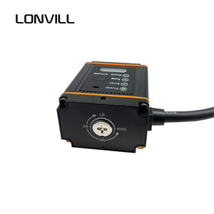 LONVILL Línea de producción Industrial QR Data Matrix DPM Code Scanner TCP IP Enfoque ajustable USB RS232 Ethernet Barcode Scanner - Product Image 3