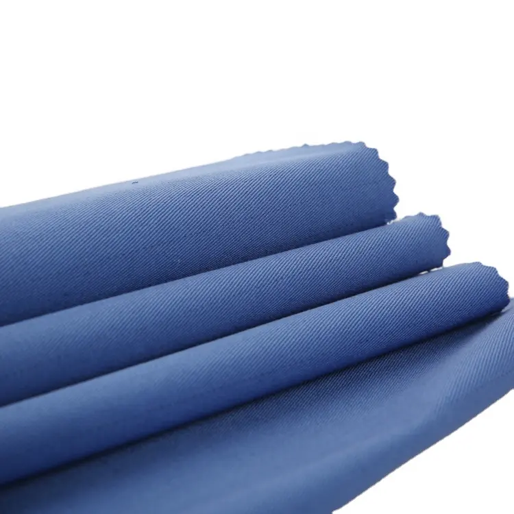 Şerit veya ekose Anti statik kumaş ile T/C % 65/35 Polyester/% pamuklu iş tulumu üniforma dokuma kumaş