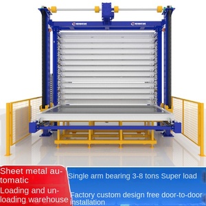 Kunden spezifische intelligente automatische Beladung Entladen Rack CNC-Plasmas ch neider für Blech platte Stahl Material Lager Laser - Product Image 5