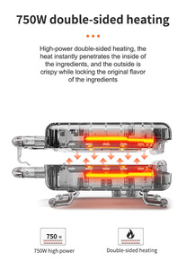 Custom Logo Non-stick <strong>2</strong> Slice Electric Sandwich Waffle <strong>Maker</strong> Machine 12 Holes Nuts Automatic Walnut <strong>Cake</strong> <strong>Maker</strong> for Breakfast - Product Image 3